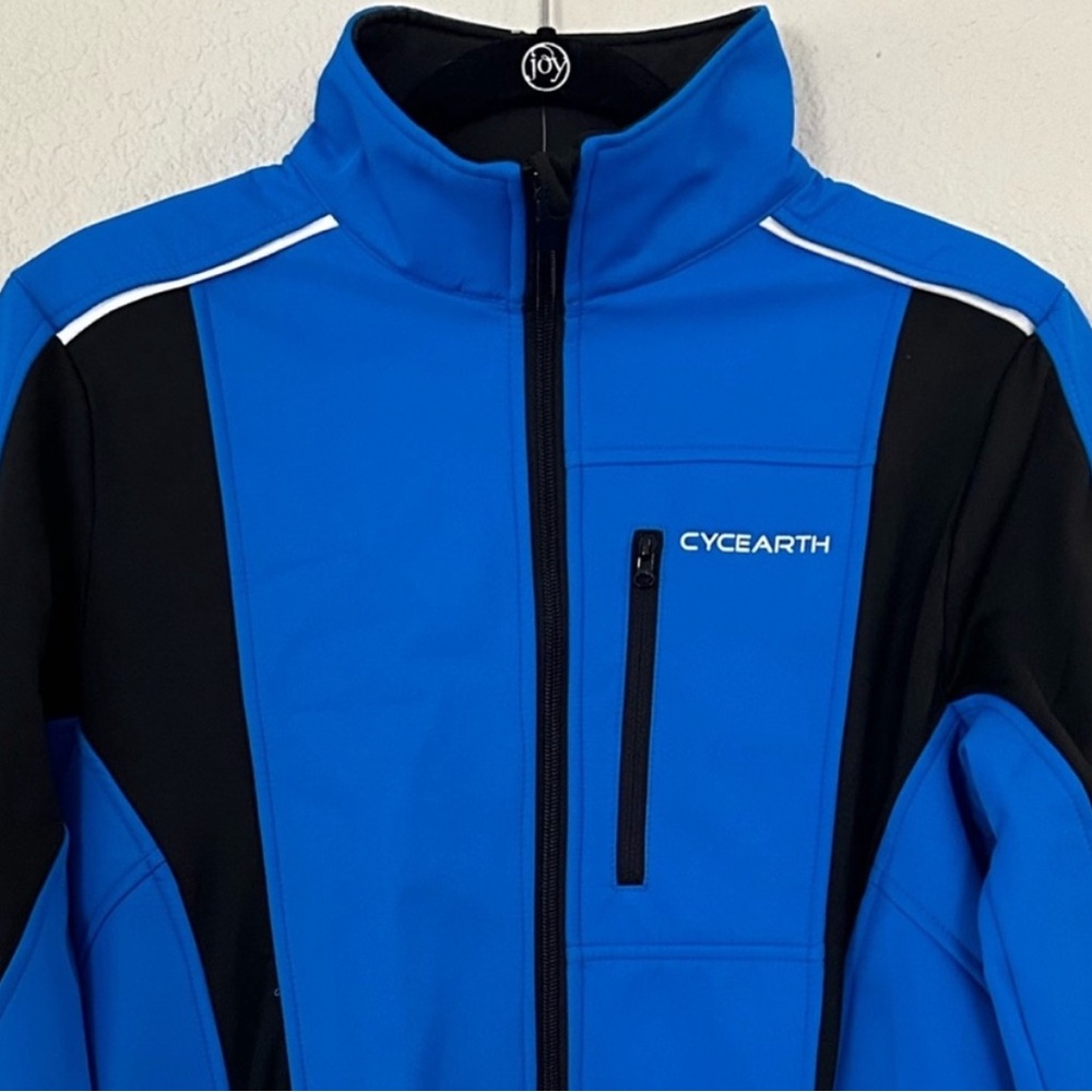New! Cycearth Warmup Thermal Softshell Cycling Jacket Wind & Waterproof - Picture 4 of 11